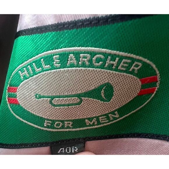 Hill & Archer Blazer Suitjacket Men’s 40R Camel Tan Pure Wool Vtg - Picture 9 of 12